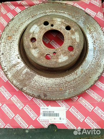 Тормозные диски Тойота avensis