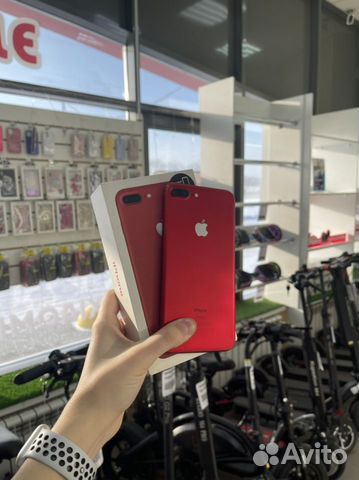 iPhone 7 plus red 128gb