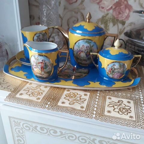 Сервиз чайный мадона, старинный