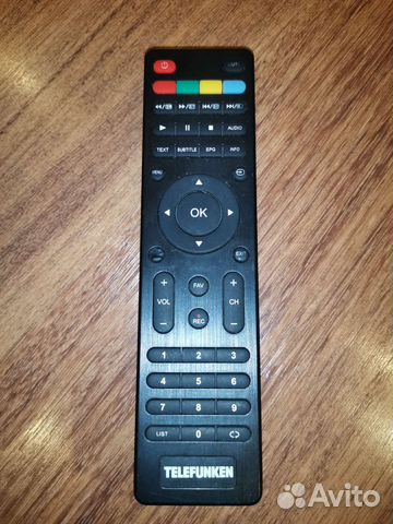Пульт для телевизора Telefunken
