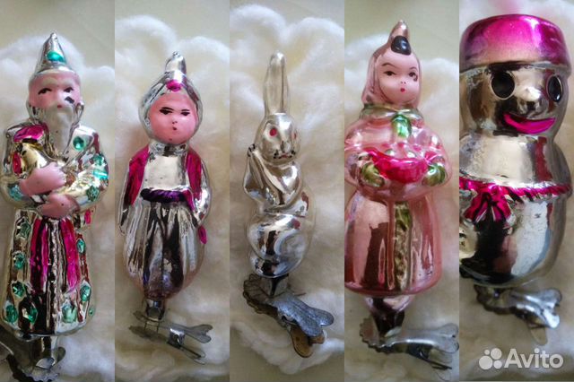 Елочные игрушки СССР