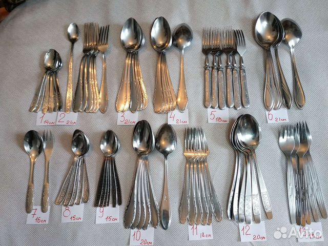 Ложки вилки нержавейка СССР