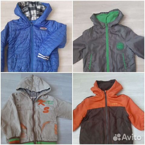 Вещи пакетом на мальчика от 2 до 6 лет