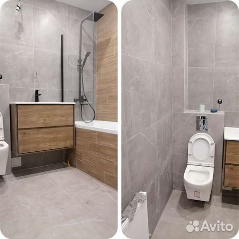 Ремонт квартиры ванной комнаты и туалета кафельщик