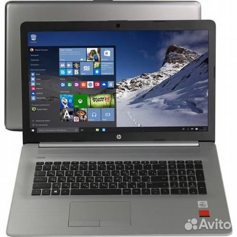 Ноутбук HP Игровой I7 10 поколение 4гб Видео 17.3