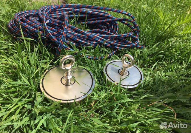 Поисковый магнит двухсторонний