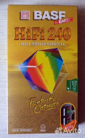 Видеокассета basf Hi-Fi 240 Professional