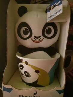 Игрушка в кружке - Панда По