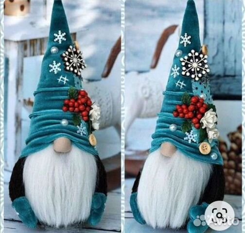 Гномы под ёлку, хенд мей, ручная работа, коллекция