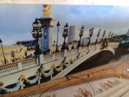 Панно на кухню из каленого стекла с нанесением щфо