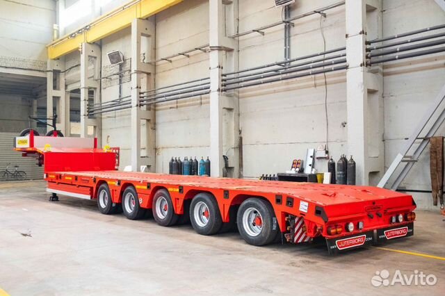 Полуприцеп трал (тяжеловоз) Juterborg 985244, 2024
