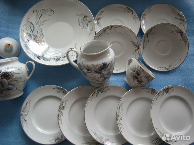 Сервиз лфз Жемчужный (по раздельности)