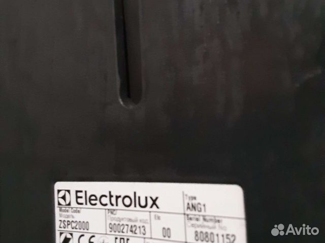 Пылесос Electrolux zspc 2000