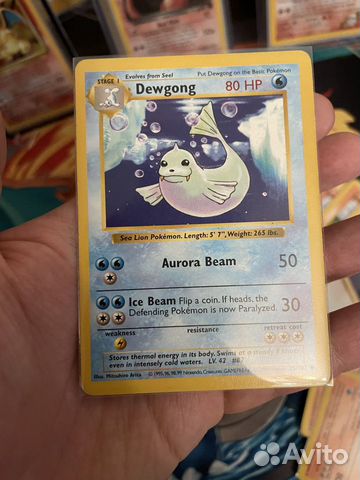 Карточки Pokemon Base Set Shadowless