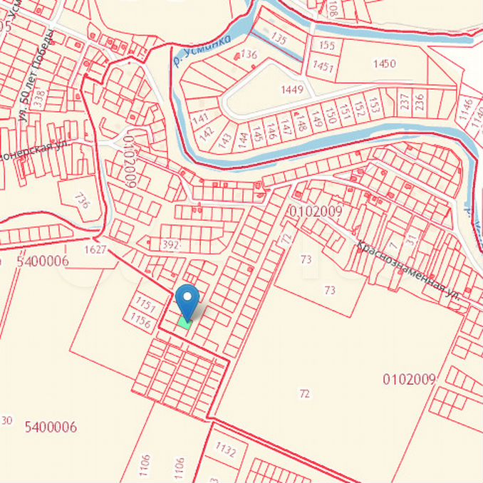 Публичная кадастровая карта воронежской области новоусманского района село новая усмань