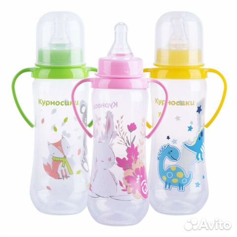 Бутылочка Курносики от 6 мес