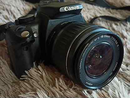 Зеркальный фотоаппарат Canon 350d