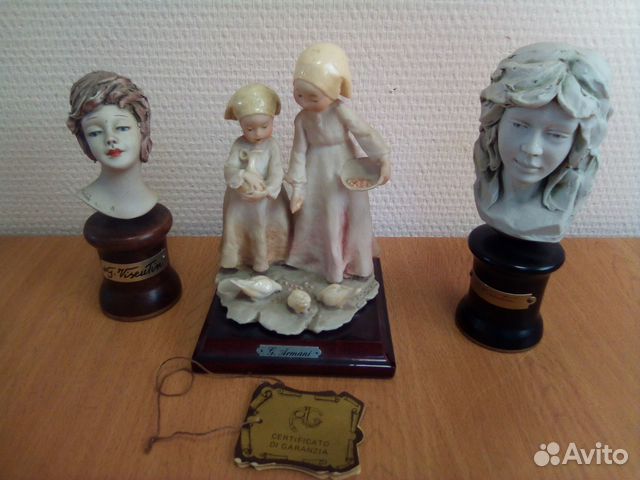 Италия. Статуэтки. G.Armani, G Viseutin