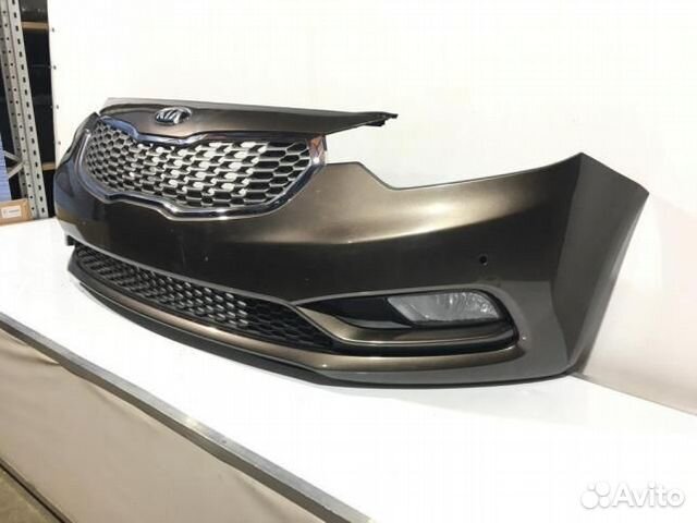 Бампер KIA cerato 13-16- передний