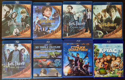 Гарри Поттер Blu-ray - блюрэй диски