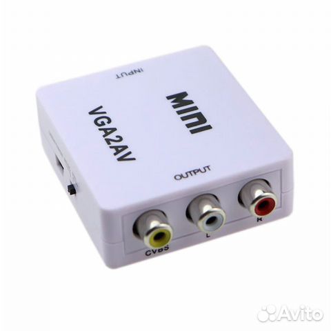 Переходник VGA на AV (активный)