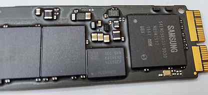 Apple SSD Samsung 128 gb nvme для 2014-2017 ориг