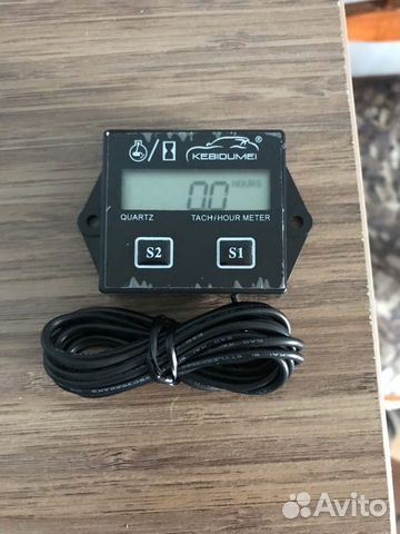 Цифровой тахометр со счетчиком моточасов Kebidumei