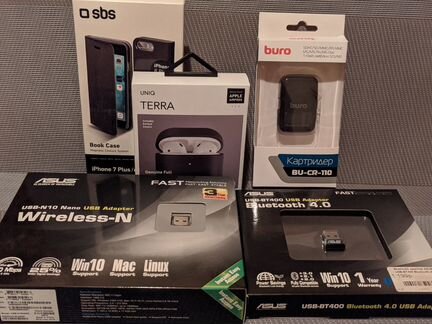 Чехол и адаптер