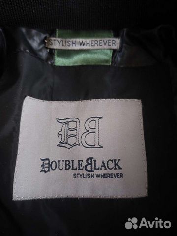 Куртка бомбер мужская, Double Black, р.46-48
