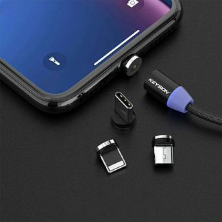 Кабель магнитный зарядный для смартфона USB type C