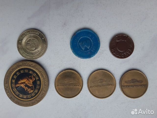 Жетоны США казино. мгтс, Метро