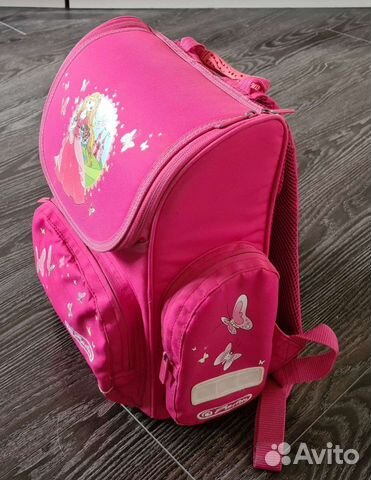 Рюкзак школьный Herlitz + пенал + мешок для обуви