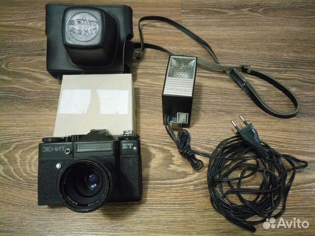 Пленочный фотоаппарат зенит ET