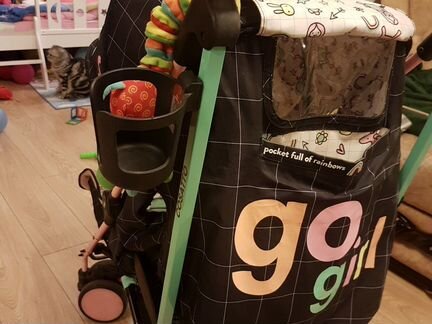 Коляска трость