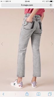 Джинсы Maje, Wrangler, maison Scotch