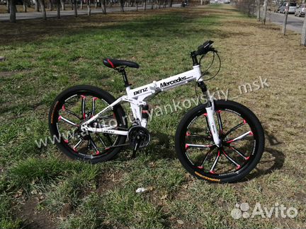 Велосипед на литых дисках