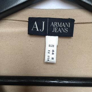 Куртка Armani jeans кожаная