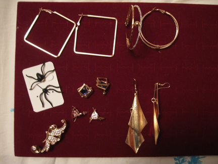 Серьги-бижутерия