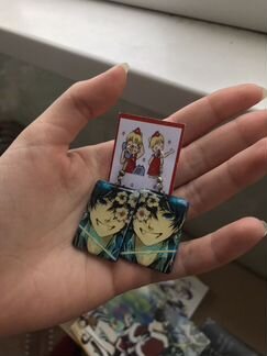 Аниме серёжки «Синий экзорцист»