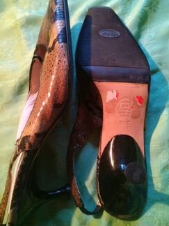 Туфли женские летние босоножки кожа змеи