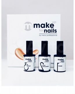 Набор гелей make up for nails “Basic set”