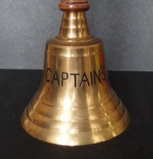 Колокол гонг настольный большой captain