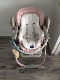 Стул для кормления chicco polly