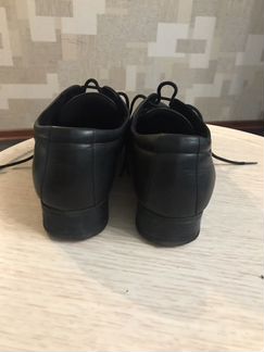 Осенние ботинки кожа