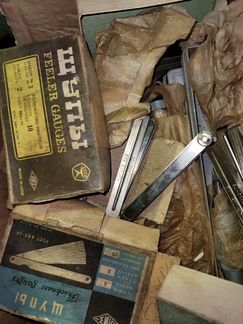 Щупы СССР N1 N2 N3 шаблоны радиусные СССР N1 N2 N3