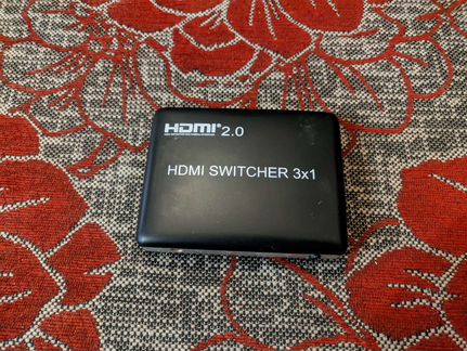 Hdmi switch (сплиттер) 3 in 1 out