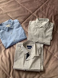 Рубашки Zara, брюки новые Borelli