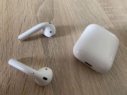 Беспроводные наушники apple airpods 2