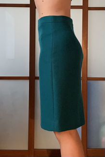 Юбка j crew зелёная размер 0