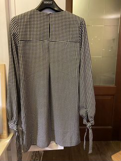 Платье короткое в клетку H&M